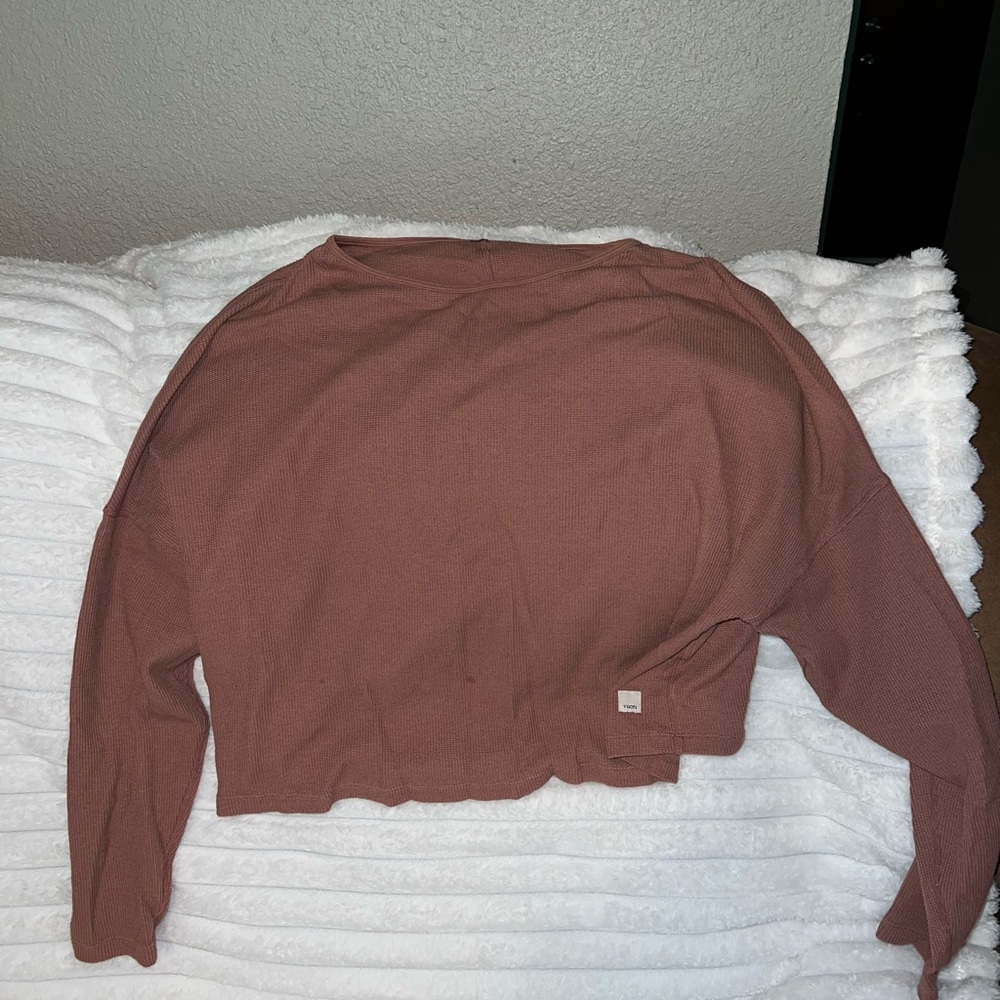 Women's Mauve Long Sleeve Top